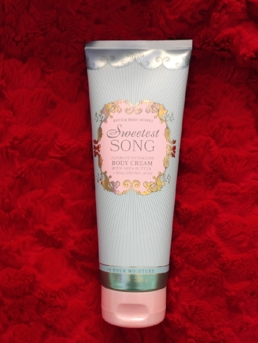 Bath & Body Works Sweetest Song Body Cream - Pink, Light Blue